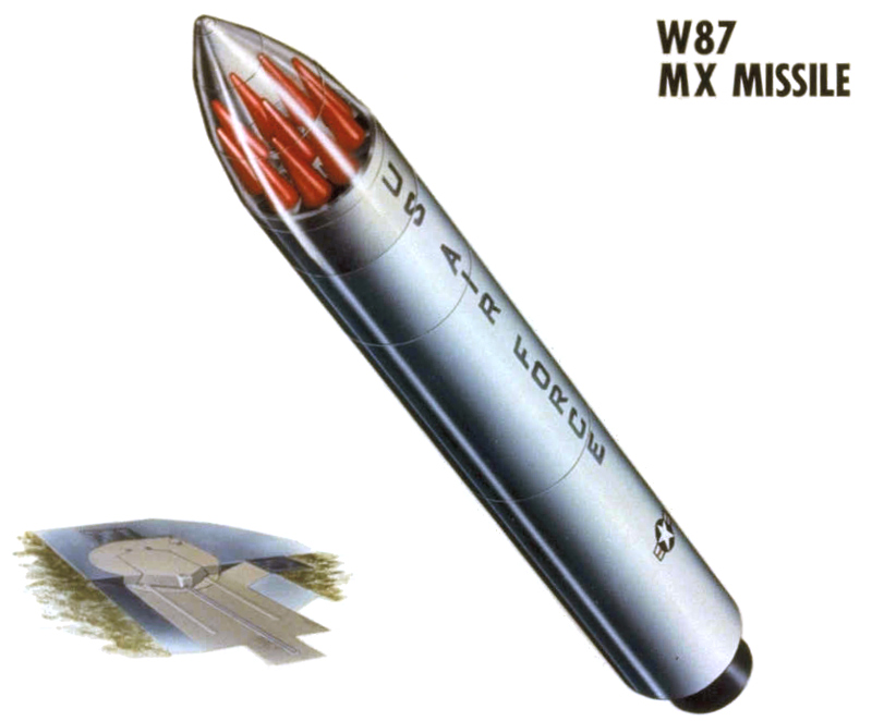 W87 MX Missile